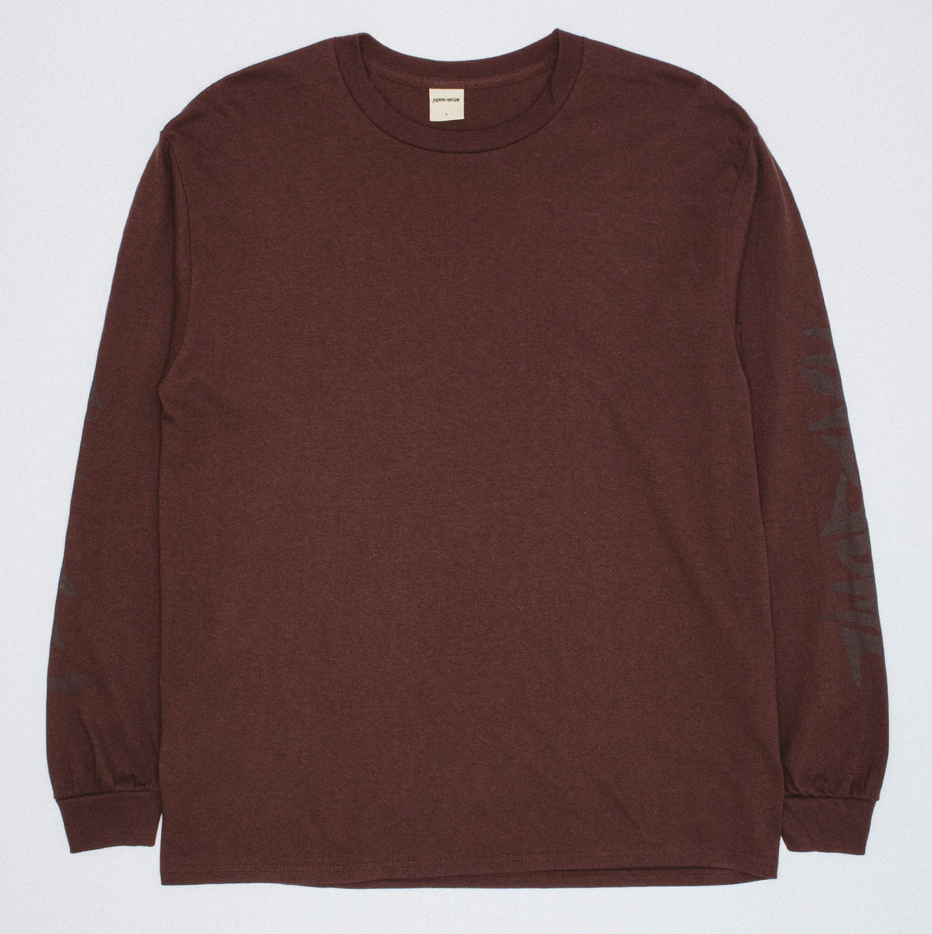 Fucking Awesome Stamp Logo L/S Brown