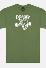 Thrasher Mag. Thrasher x Spitfire Trash & Burn Military Green