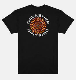 Thrasher Mag. Thrasher x Spitfire Classic Swirl Black