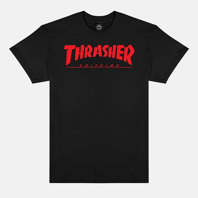 Thrasher Mag. Thrasher x Spitfire Bighead Jake Black
