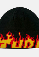 Thrasher Mag. Flame Skully Beanie Black