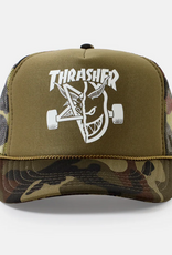 Thrasher Mag. Thrash & Burn Trucker Camo