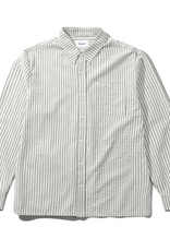 Butter Brand Lines L/S Shirt White