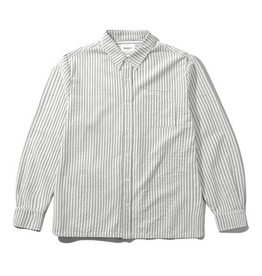 Butter Brand Lines L/S Shirt White