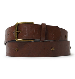 Butter Brand Miles Studded Belt Brown