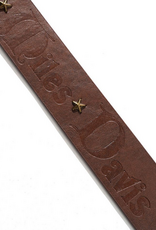 Butter Brand Miles Studded Belt Brown