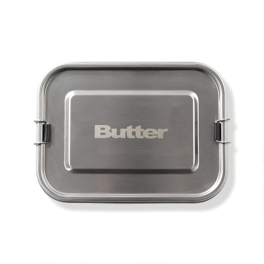 Butter Brand Butter Metal Lunchbox Silver