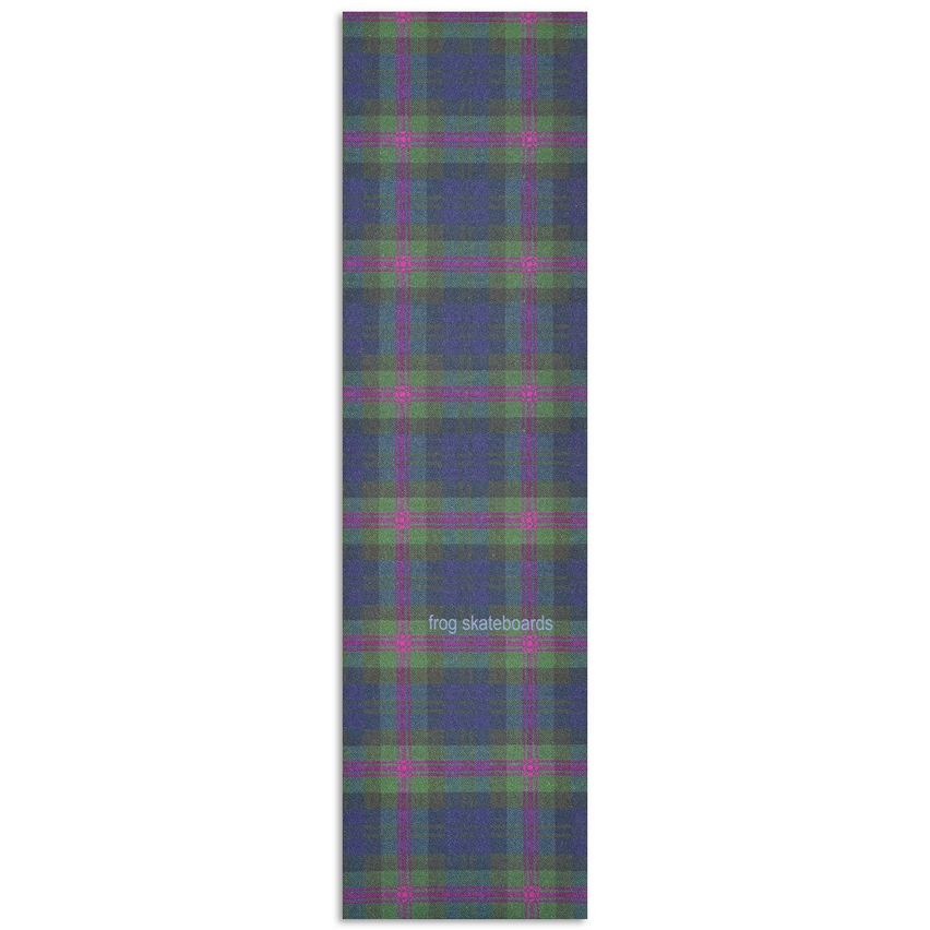Frog Skateboards Midnight Plaid Griptape Purple