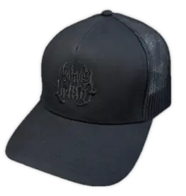 Satan's Drano Black/Black Trucker Hat
