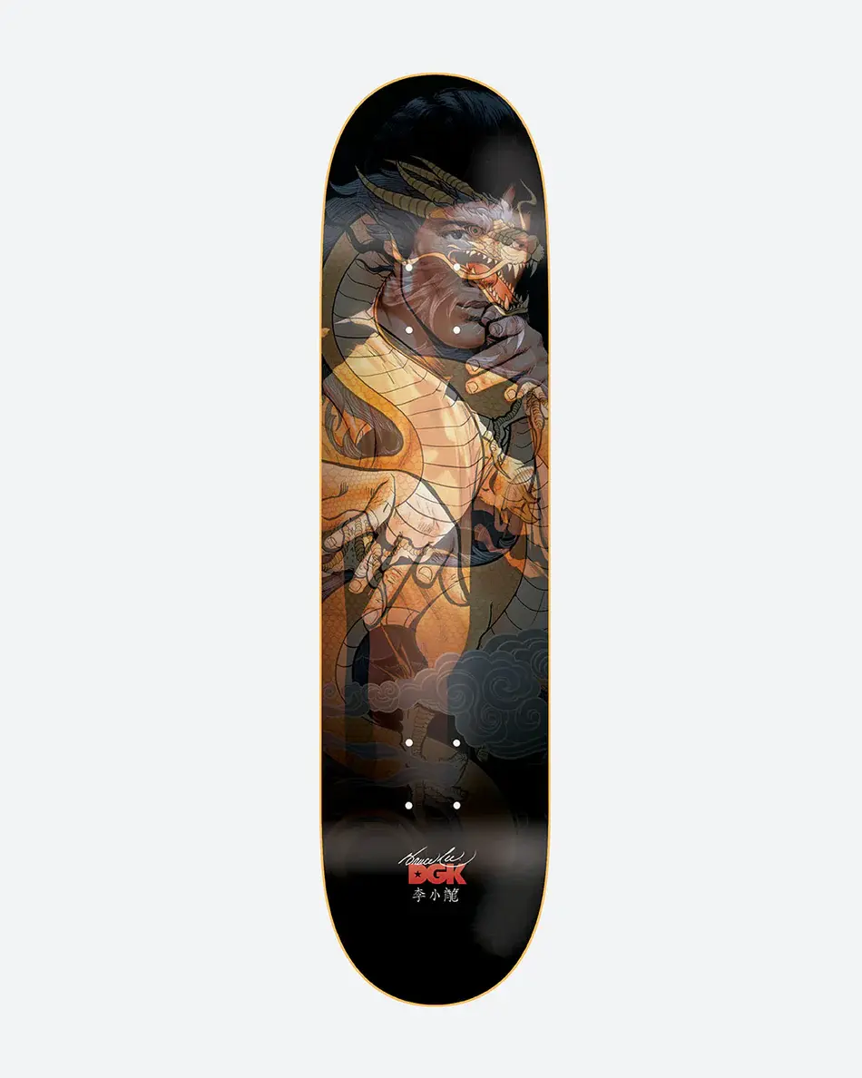 DGK Skateboards DGK x Bruce Lee Dragon Lee Lenticular 8.25"