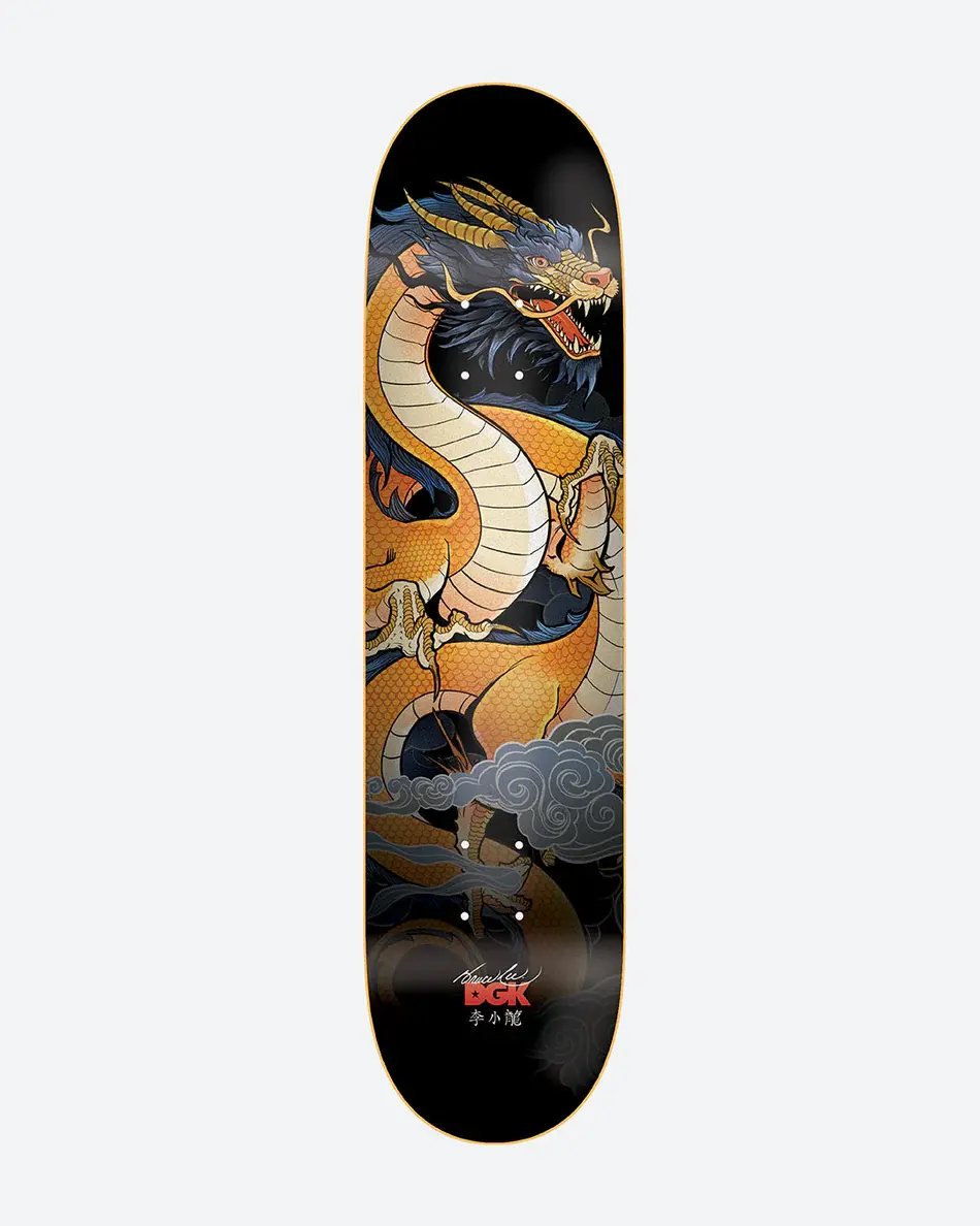 DGK Skateboards DGK x Bruce Lee Dragon Lee Lenticular 8.25"