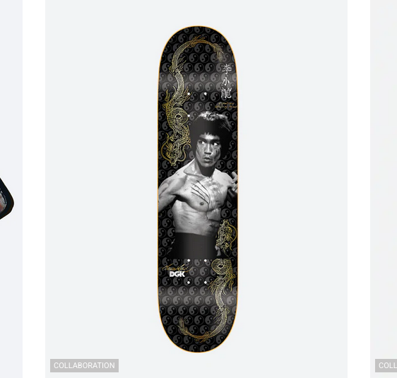 DGK Skateboards DGK x Bruce Lee Balance Black 8.25"
