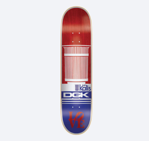 DGK Skateboards Heritage Kalis 8.06"