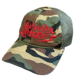 Satan's Drano Poser Purge Camo Trucker