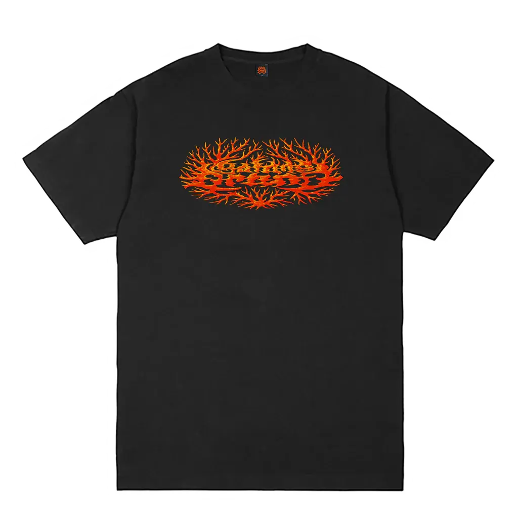 Satan's Drano Coral Logo Tee Black M