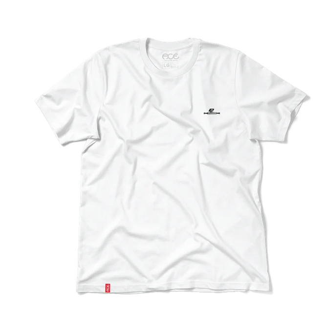 Ace Skateboard Truck MFG. Mini Truck White Tee
