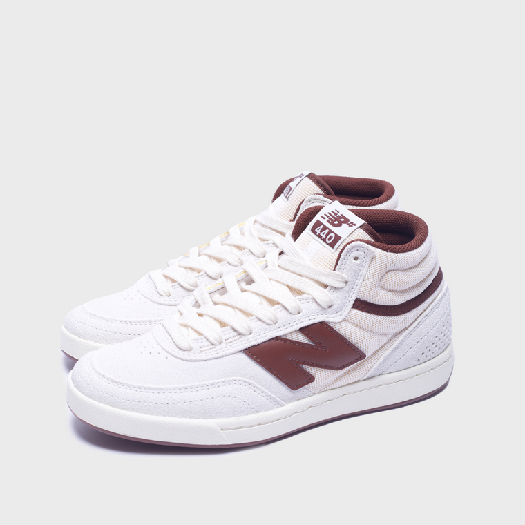 New Balance Numeric 440 High V2 White/Brown