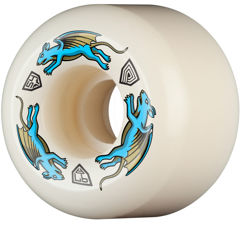 Powell Peralta Dragon Formula Blue Nano Rat 97a A2 54mm