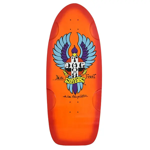 Dogtown Big Foot OG 70s Classic 11.7" Transparent Orange/Red Fade