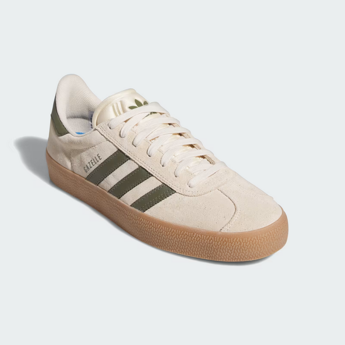Adidas Gazelle ADV Ecru Tint/Olive/Gum