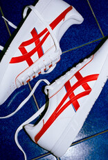 ASICS Gel-Vickka Pro Wearaway Leather White/Red