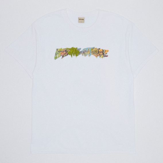 Fucking Awesome Gimme Some Truth Stamp Logo White