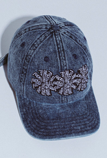 Fucking Awesome Three Spiral Washed Denim 6 Panel Blue