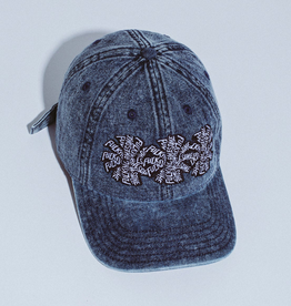 Fucking Awesome Three Spiral Washed Denim 6 Panel Blue