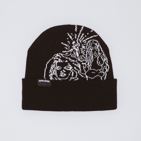 Fucking Awesome Salvation Mountain Cuffed Beanie Black