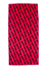 Fucking Awesome FA Stamp Towel Pink/Black