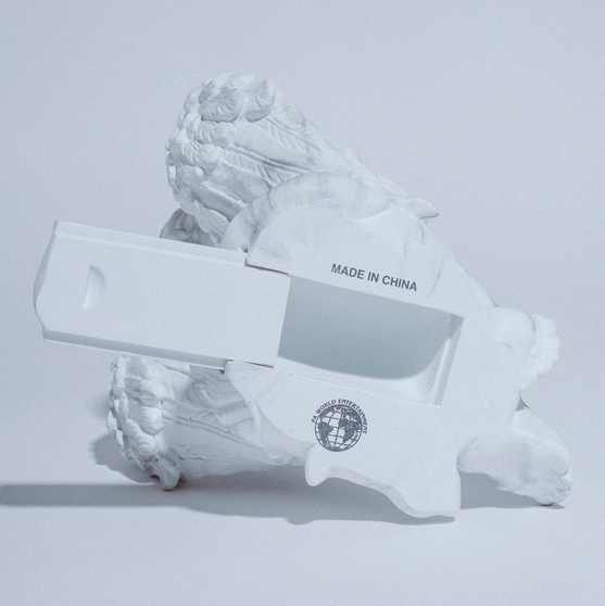 Fucking Awesome Smoking Cherub Hide-A-Key Marble