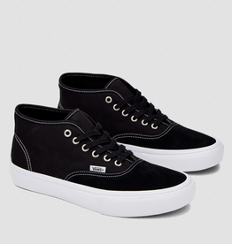 Vans Shoes Skate Authentic Mid Black/White