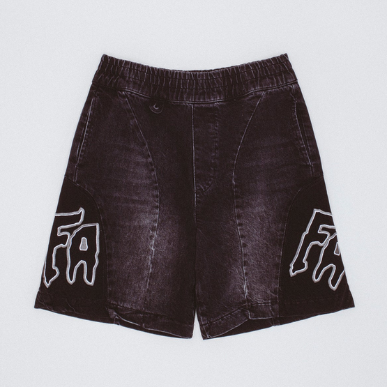 Fucking Awesome Moto Cotton Twill Shorts Black