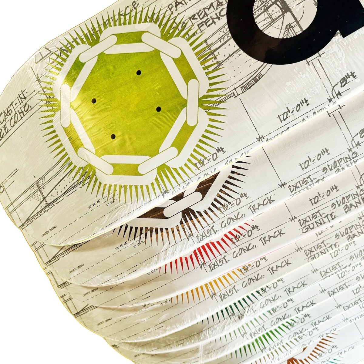 APB Skateshop APB Blueprint Deck 8.25 Short