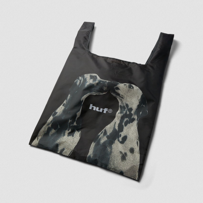 HUF Dogged Packable Bag Black