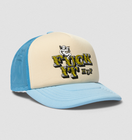 HUF Devine Trucker Hat Light Blue