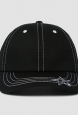 HUF Contrast H Star Snapback Black