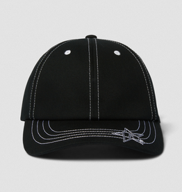 HUF Contrast H Star Snapback Black