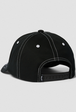 HUF Contrast H Star Snapback Black