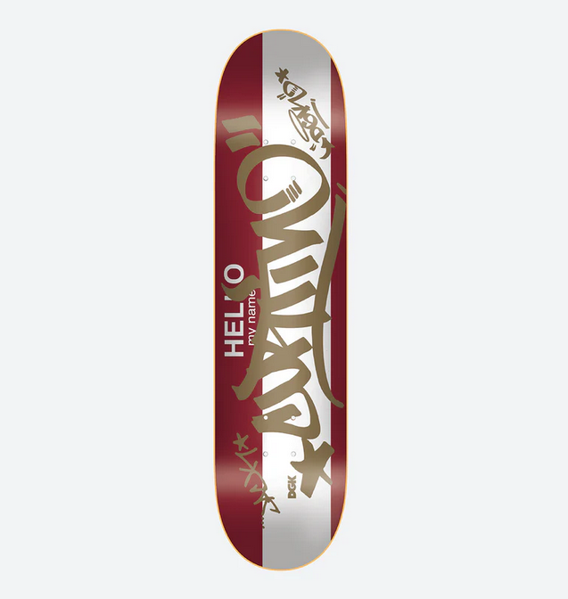 DGK Skateboards Hello My Name Is... Curtin 8.1"