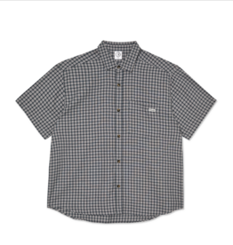 Polar Skate Co. Mitchell Shirt Petrol/Bordeaux