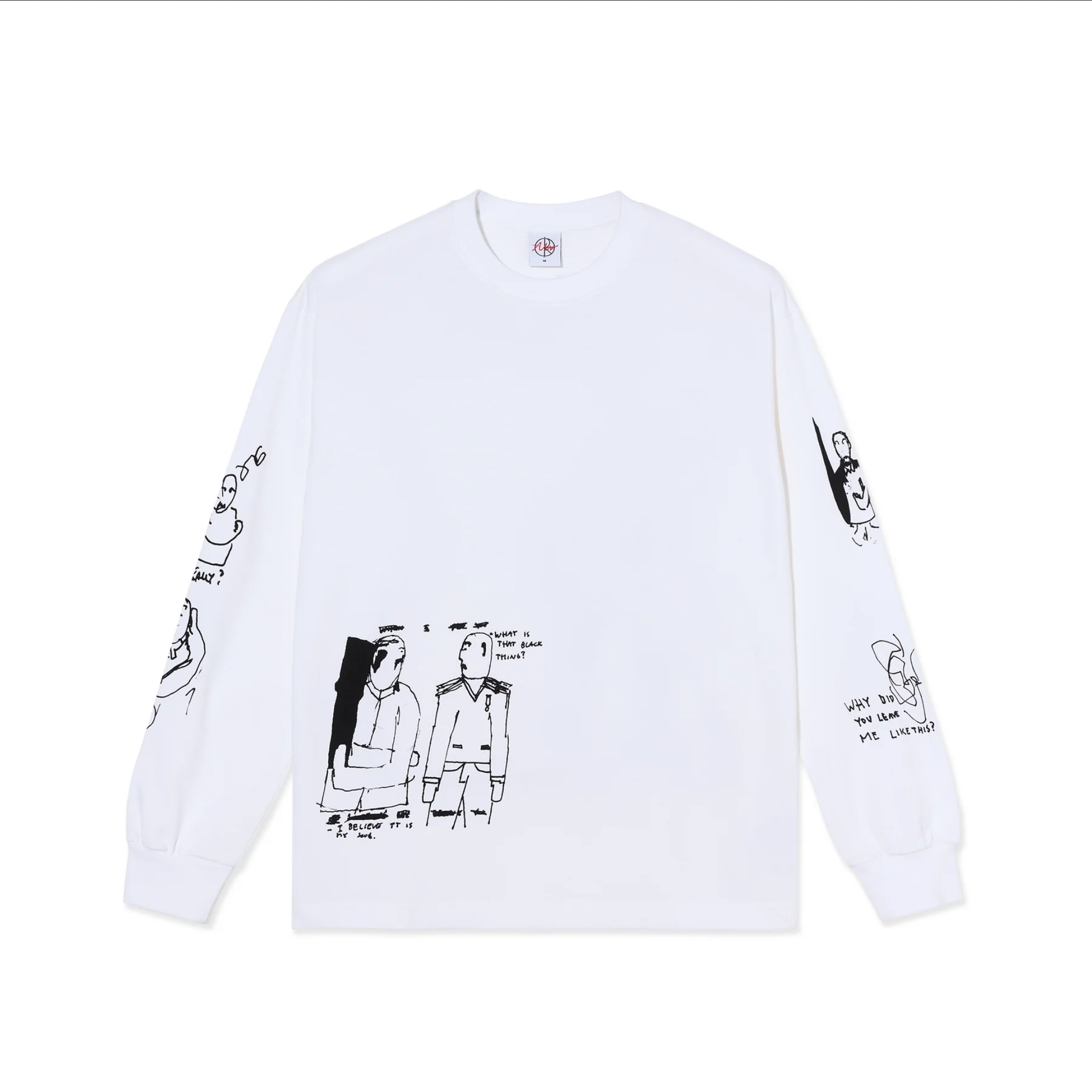 Polar Skate Co. The End L/S White