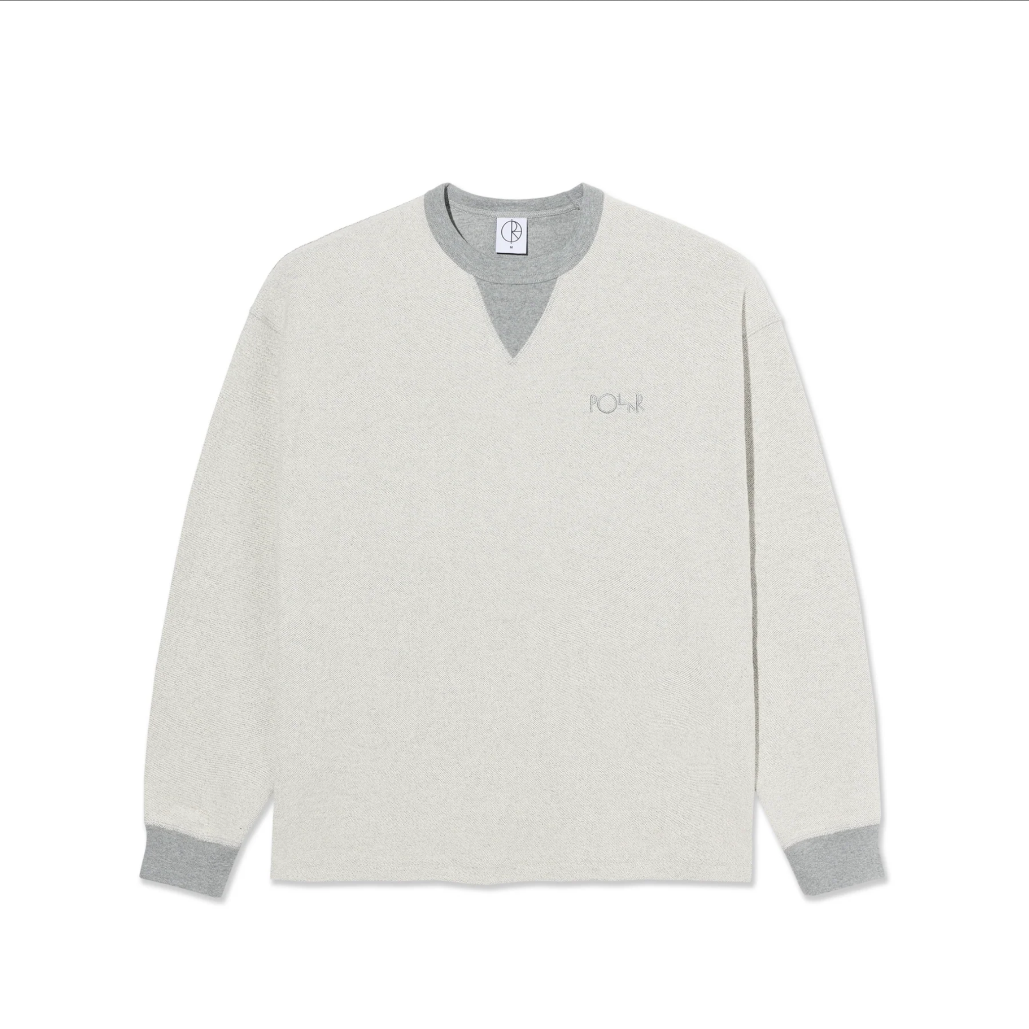 Polar Skate Co. Reversed Sweater Heather Grey