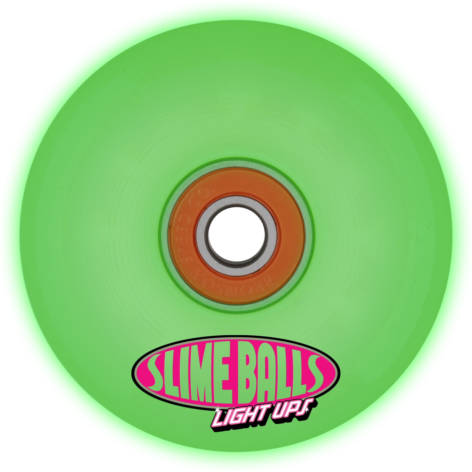 Slimeballs Friends Of The Planet 9 Light Ups OG Slime Glow 78a 66mm