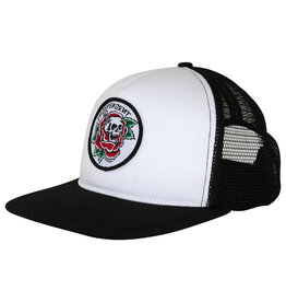 Independent Truck Co. Dressen Skull Rose Snapback White/Black