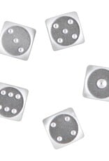 Independent Truck Co. Indy Bar Logo Dice Set Silver