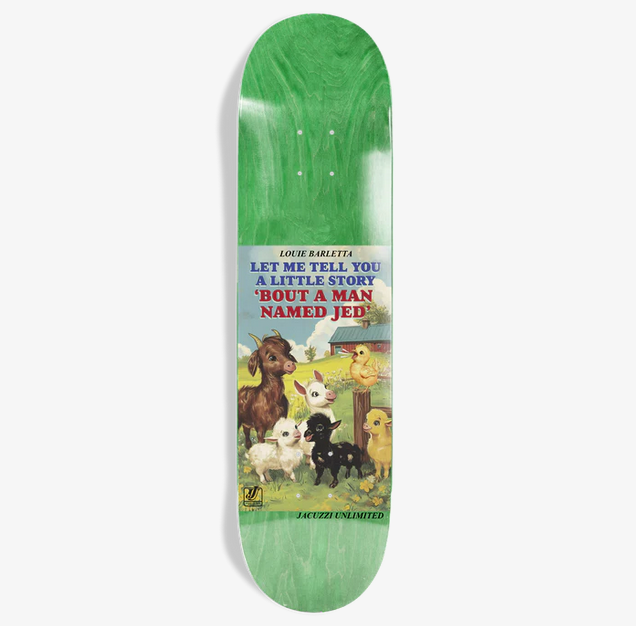 Jacuzzi Unlimited Louie Barletta Storybook 8.25"