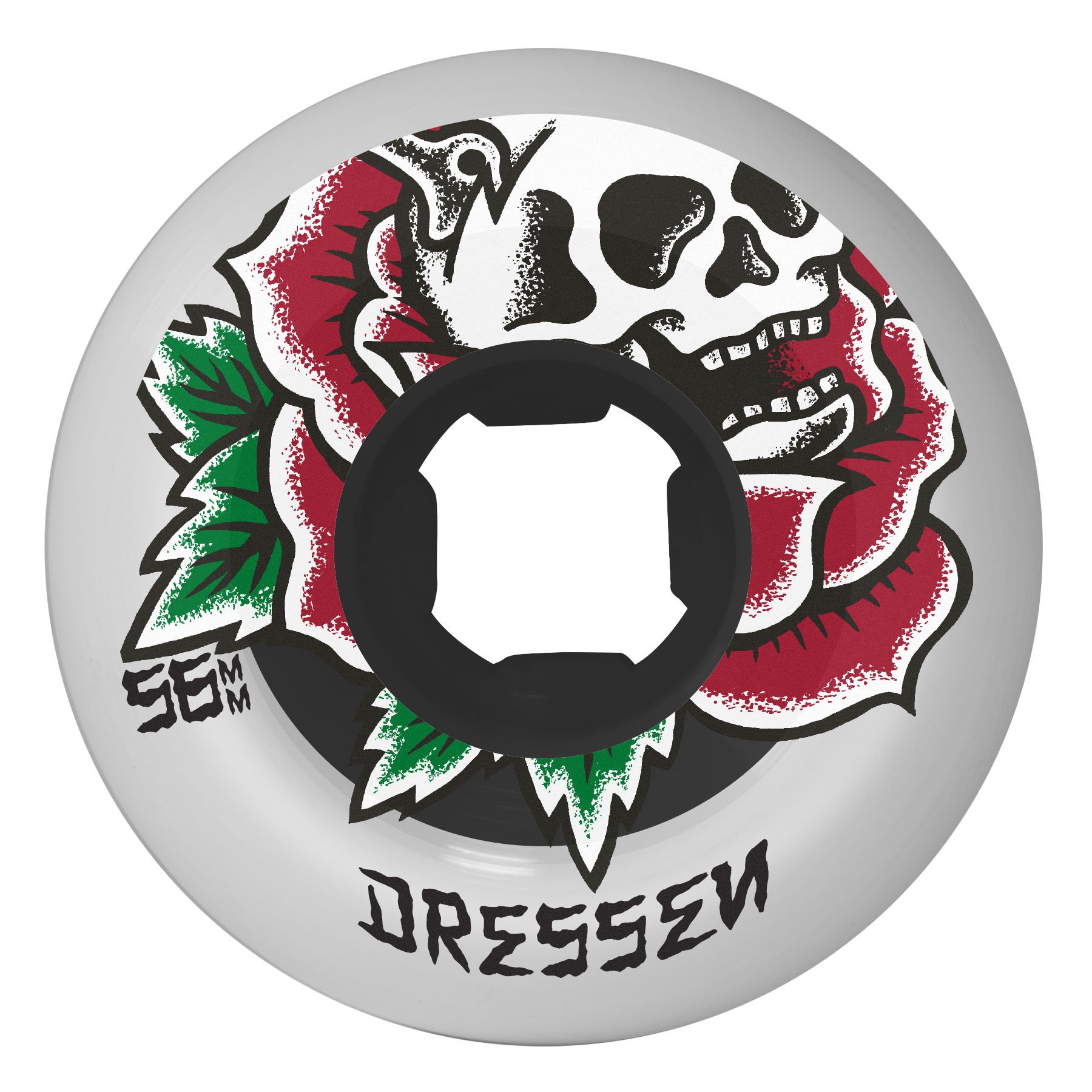 OJ Wheels Dressen Rose Skull Double Duro Chubbies 99a/95a 56mm