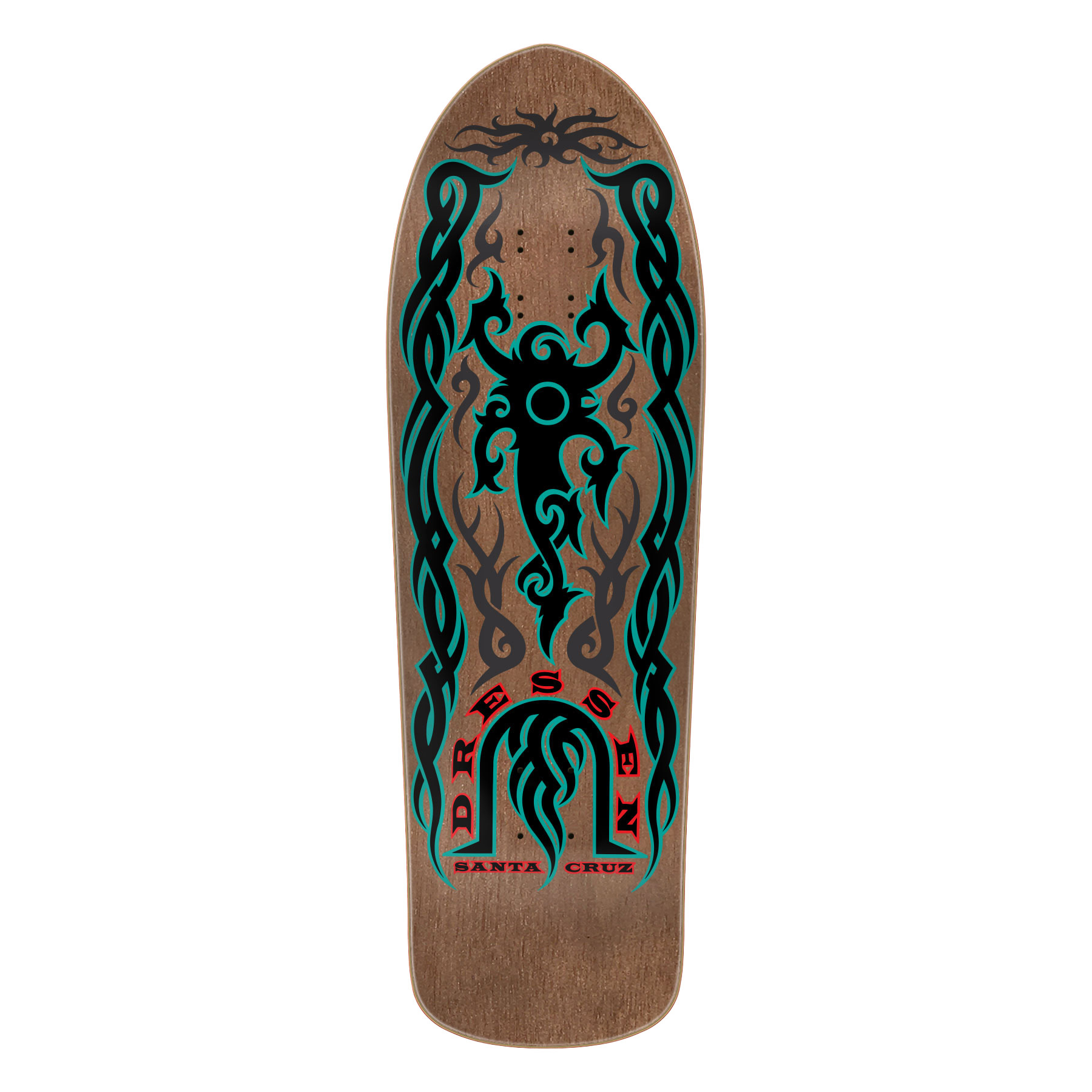 Santa Cruz Skateboards Dressen Tribal Reissue 9.9