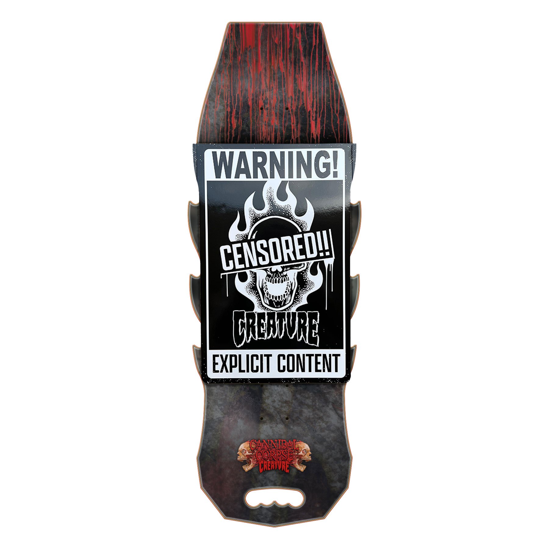 Creature Skateboards Cannibal Corpse Explicit 10.5